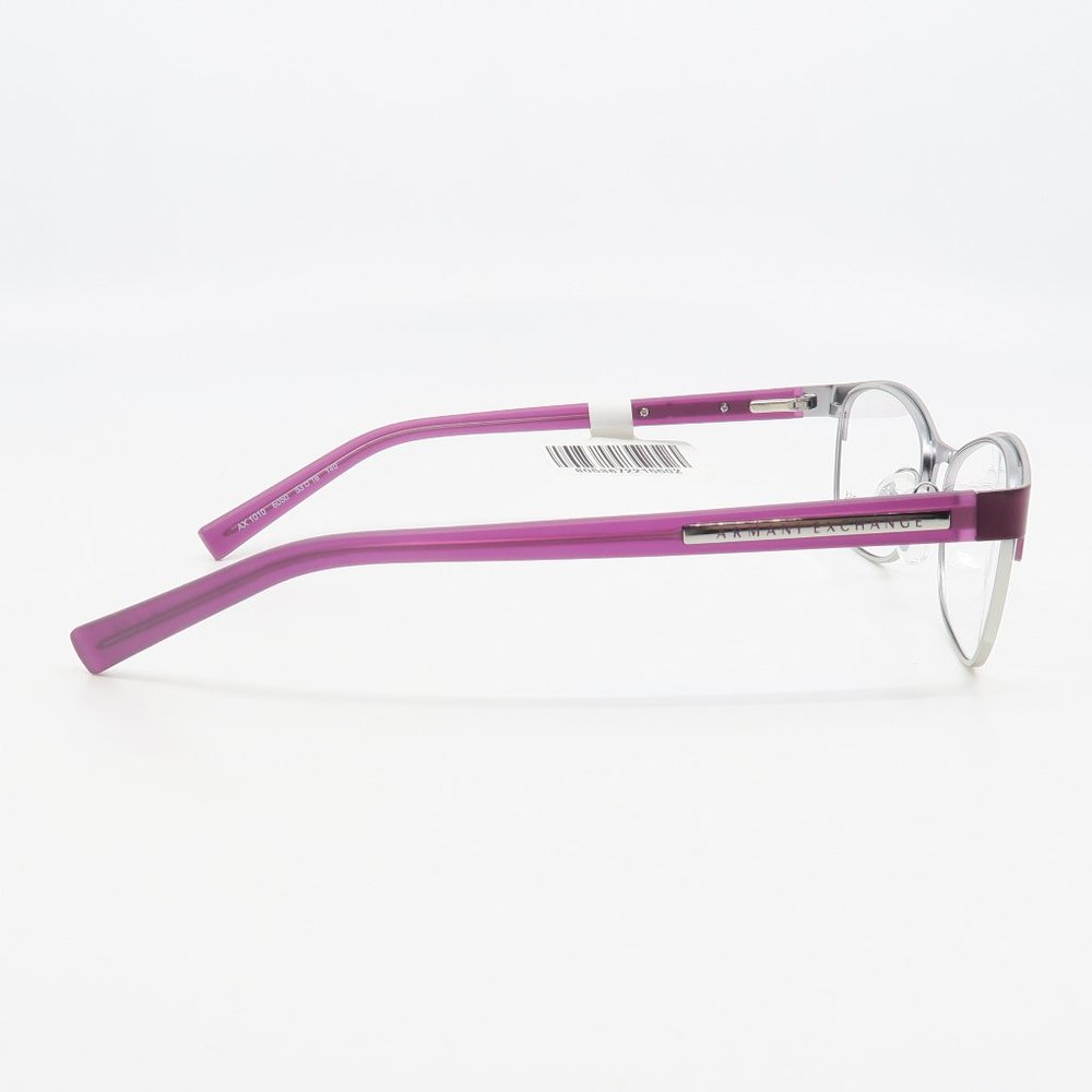 AX 1010 6050 Armani Exchange 53mm New Dark Purple Eyeglasses with case - Picture 4 of 7